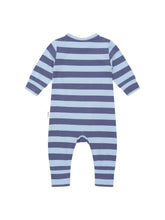 Load image into Gallery viewer, HUXBABY College Blue Stripe Romper