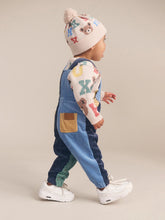 Load image into Gallery viewer, HUXBABY Midnight Colour Block Overalls