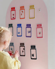 Load image into Gallery viewer, SmartyPals Magnetic Colour Sorting Jars