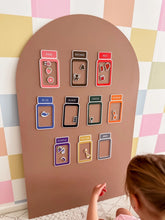 Load image into Gallery viewer, SmartyPals Magnetic Colour Sorting Jars