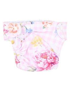 Bébé Connie Print Aqua Nappy