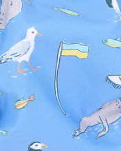Load image into Gallery viewer, Minihaha Swim Conway Print Aqua Nappy