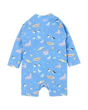 Load image into Gallery viewer, Minihaha Swim Conway Print LS Rash Suit