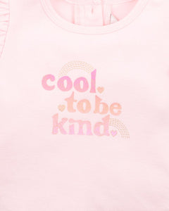 fox & finch 'Cool To Be Kind' Frill Tee