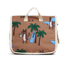 Load image into Gallery viewer, CRYWOLF Travel Cosmetic Bag - Surf&#39;n Mr Wolf