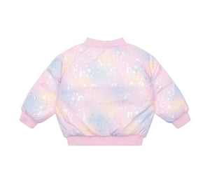 HUXBABY Cosmic Unicorn Reversible Bomber