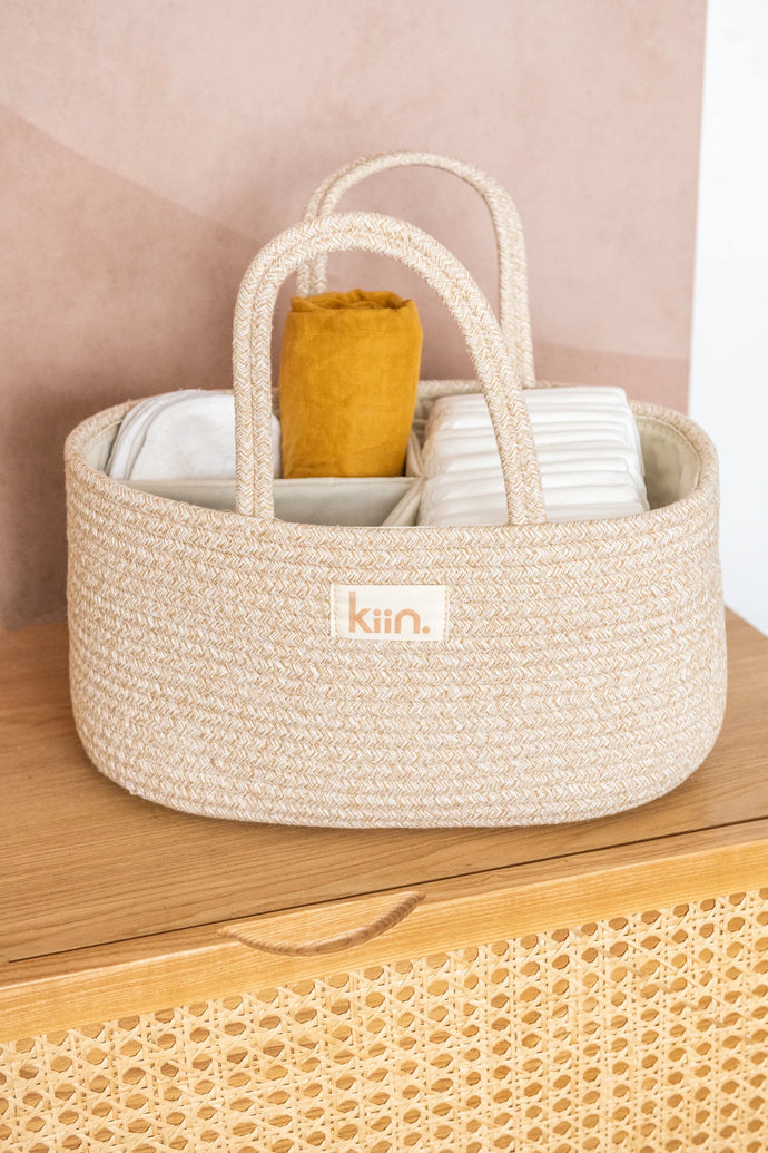 kiin. Cotton Rope Nappy Caddy