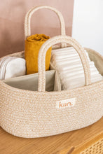 Load image into Gallery viewer, kiin. Cotton Rope Nappy Caddy