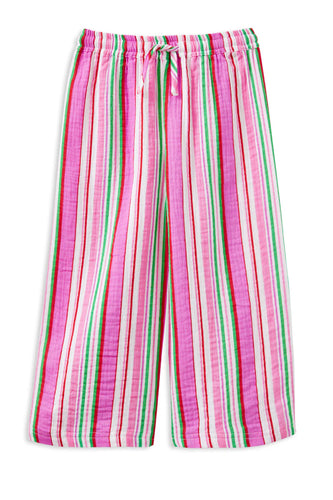 Milky Crinkle Stripe Pant