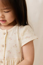 Load image into Gallery viewer, JAMIE KAY Organic Cotton Dahlia Dress | Thelma Parchment