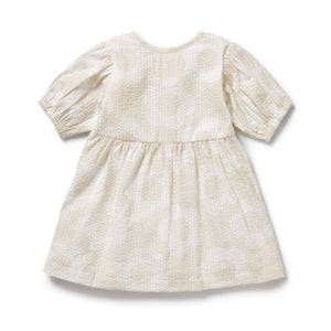 wilson + frenchy Organic Button Dress | Daisy Bloom
