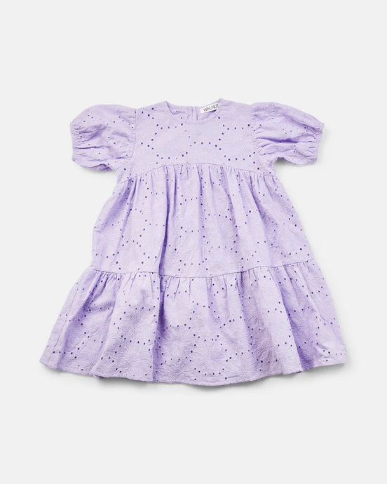 Walnut Melbourne Daisy Dress - Lilac Lace