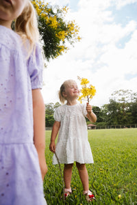 Walnut Melbourne Daisy Dress - Vine Lace