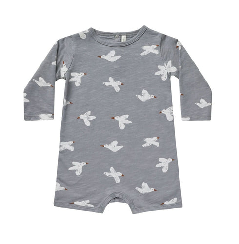 Rylee + Cru dash romper || birds