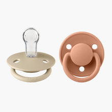 Load image into Gallery viewer, BIBS Dummies Round | Silicone | DE LUX - One Size (0-3Years)