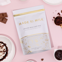 Load image into Gallery viewer, Made To Milk Deluxe Mug Cake Mix - 500g/10 Serves - Dairy Free | Soy Free