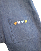 Load image into Gallery viewer, kapow! KIDS Denim Love Overalls