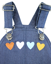 Load image into Gallery viewer, kapow! KIDS Denim Love Overalls