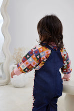 Load image into Gallery viewer, kapow! KIDS Denim Love Overalls