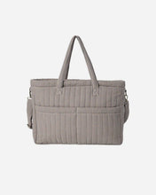 Load image into Gallery viewer, Quincy Mae Diaper Bag || Indigo Gingham