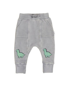 Huxbaby Burgersaurus Sweatshirt & Dino Drop Crotch Pant Set