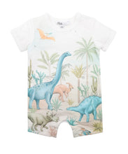 Load image into Gallery viewer, Bébé Dino Forest SS Romper