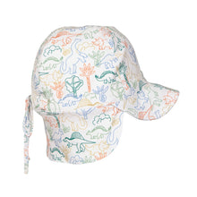 Load image into Gallery viewer, Acorn Soft Jersey Flap Cap | Dino