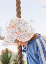 Load image into Gallery viewer, Acorn Soft Jersey Flap Cap | Dino