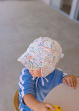 Load image into Gallery viewer, Acorn Soft Jersey Flap Cap | Dino