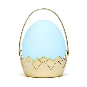 Little Belle - Dragon Egg Carry Lantern | White & Gold