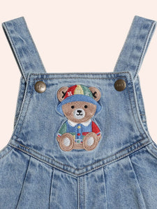 HUXBABY Dreamy Denim Huxbear Overalls