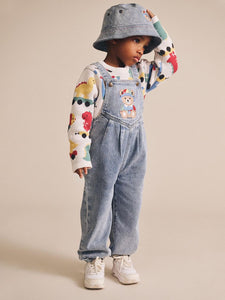 HUXBABY Dreamy Denim Huxbear Overalls