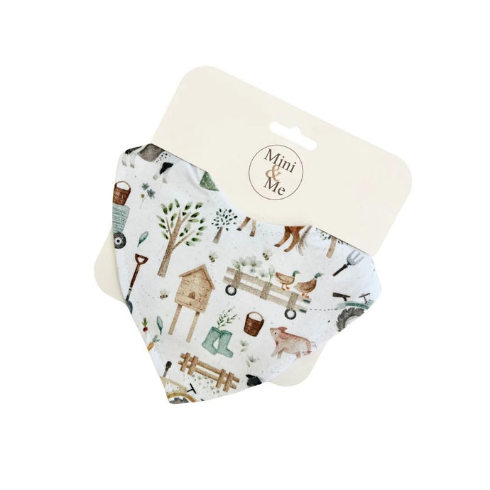 Cuddle Bug & Co Waterproof Dribble Bib | Farm Life