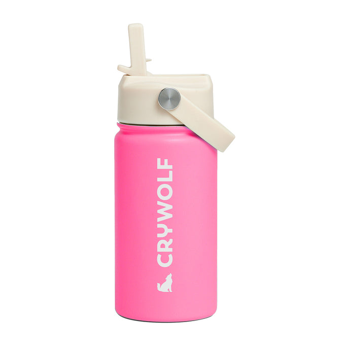 CRYWOLF Drink Bottle | Candy Pink