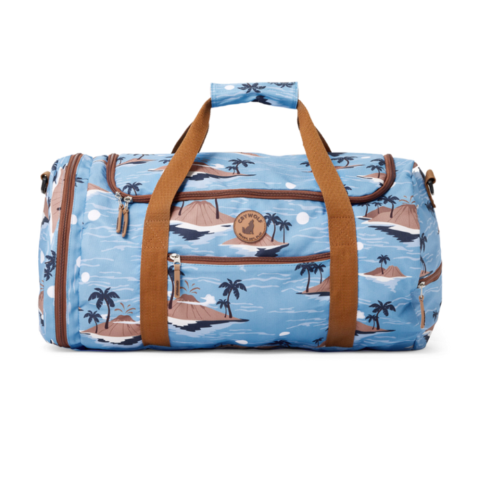 CRYWOLF Packable Duffel - Blue Lost Island *ON SALE NOW ~ BUY 1 GET 50% OFF 2ND BAG*