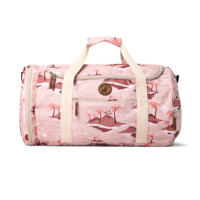 CRYWOLF Packable Duffel - Sunset Lost Island *ON SALE NOW ~ BUY 1 GET 50% OFF 2ND BAG*