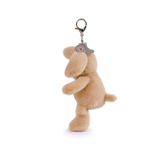 Load image into Gallery viewer, ob Designs Duke Dog Bag Charm (Vegan Angora)