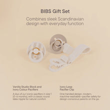Load image into Gallery viewer, BIBS Colour Dummy &amp; Loop Clip Gift Set