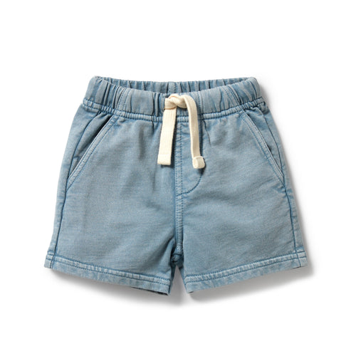 wilson + frenchy Organic Sweat Long Short  | Dusk