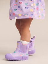 Load image into Gallery viewer, HUXBABY Hux Emoji Rainboot - Orchid