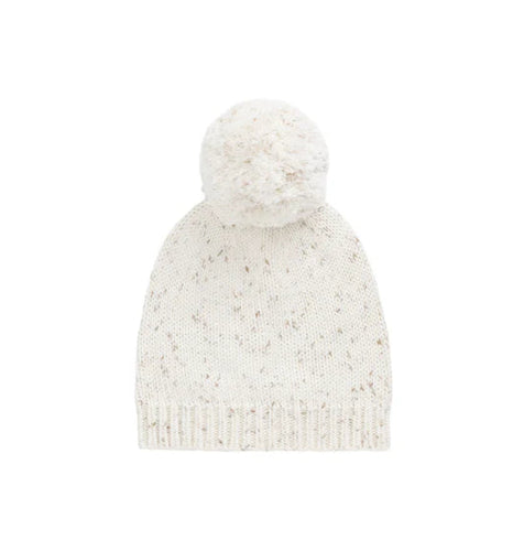 JAMIE KAY Ethan Beanie | Oatmeal Hay Fleck