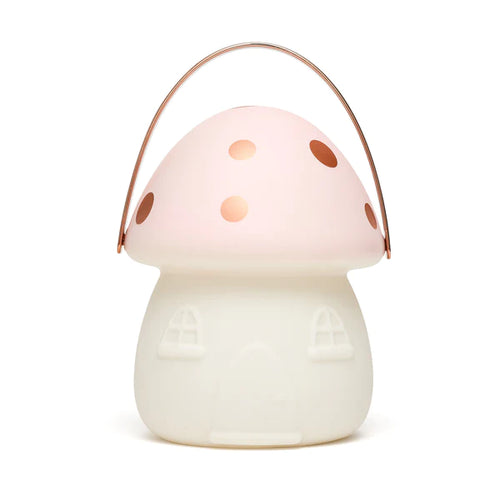 LIttle Belle - Fairy House Carry Lantern | Pink & Rose Gold