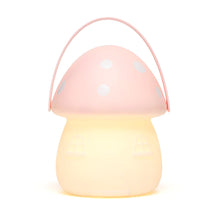Load image into Gallery viewer, Little Belle - Fairy House Carry Lantern | Pink &amp; White