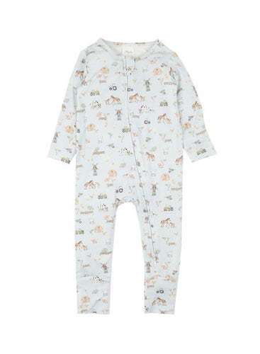 Bébé Farm Ecocosy LS Zipsuit