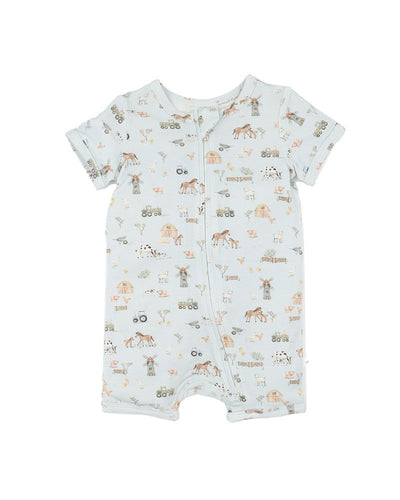 Bébé Farm Ecocosy SS Zipsuit