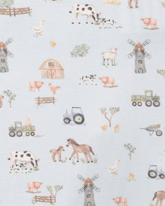Bébé Farm Ecocosy LS Zipsuit