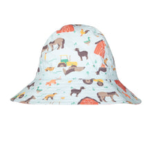 Load image into Gallery viewer, Acorn Wide Brim Infant Hat | Farmyard