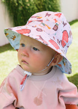 Load image into Gallery viewer, Acorn Wide Brim Infant Hat | Farmyard