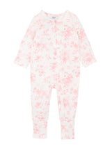 Load image into Gallery viewer, Bébé Fern Birds Organic Zipsuit