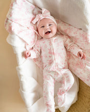 Load image into Gallery viewer, Bébé Fern Birds Organic Zipsuit